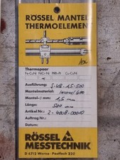 Rössel mantel thermoelement gebraucht kaufen  Freiberg