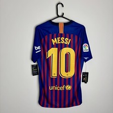 Camisa de futebol Barcelona 2018/19 Home Messi #10 (M) nova com etiquetas comprar usado  Enviando para Brazil