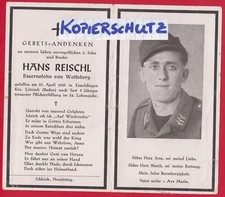 Sterbebild wehrmacht soldat gebraucht kaufen  Oranienburg