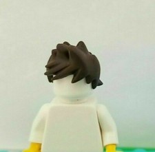 Lego minifigura cabelo marrom escuro Spikey Friends borracha cravada peruca punk comprar usado  Enviando para Brazil