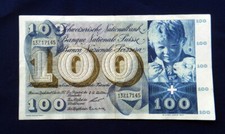 1957 banconota grande usato  Santa Vittoria d'Alba
