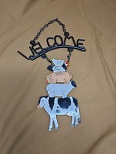 Rustic metal welcome for sale  Bismarck