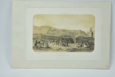 Lithographie xixe siècle d'occasion  Châtillon-sur-Indre