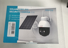 CÁMARA DE SEGURIDAD INALÁMBRICA DEKCO ENERGÍA SOLAR DC9E segunda mano  Embacar hacia Mexico