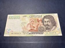 Banconota 100000 lire usato  Genova