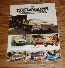 Folheto de vendas original 1975 Chevrolet Station Wagon 75 Chevy Chevelle Blazer comprar usado  Enviando para Brazil