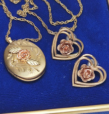 Vintage locket chain for sale  Johnson City