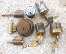 Lote # 6 Lockport de cilindros de trava de alta segurança Medeco sem chaves funcionais, usado comprar usado  Enviando para Brazil
