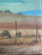 Tableau ancien huile d'occasion  France