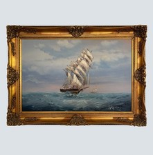 Vintage oil painting for sale  STOWMARKET