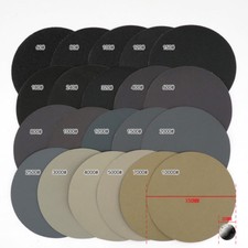 Discos de lixa úmidos e secos 6 polegadas 150 mm gancho e laço almofadas de lixa 60-10000 grão comprar usado  Enviando para Brazil