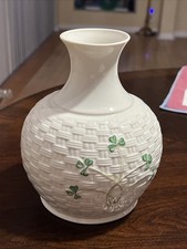 Belleek shamrock basket for sale  Morton