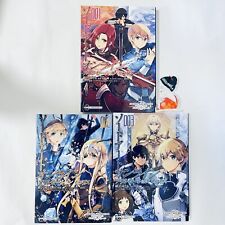 Sword Art Online Alicization Lycoris Vol.1-3 Mangá Quadrinhos Japoneses Japão - F/S, usado comprar usado  Enviando para Brazil