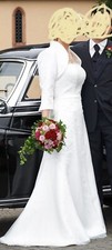 Traumhaftes brautkleid inkl gebraucht kaufen  Mönchberg