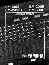 Manuel utilisation yamaha d'occasion  Expédié en France