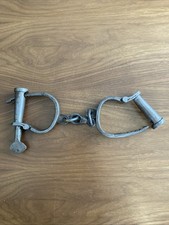 Antique old handcuffs for sale  PORTSMOUTH