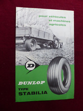 Leaflet dunlop stabilia d'occasion  Expédié en Belgium