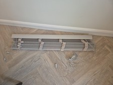 Light grey slatted for sale  NEWTOWN