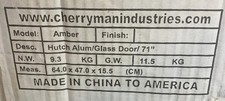 Cherryman hutch aluminum for sale  Blountville