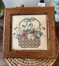 Oak needlepoint trinket for sale  Rock Hill