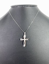 Collana con crocetta usato  Messina