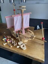 Großes piratenschiff holz gebraucht kaufen  Edling