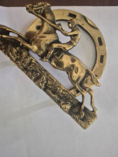 English brass equestrian for sale  Shelby