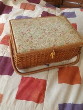 Vintage sewing basket for sale  STOCKTON-ON-TEES