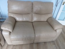 Seater taupe leather for sale  ELGIN