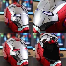 Autoking Iron Man Helmet MK5 1/1 Voice-controlled Mask Prop Children's Day Gifts comprar usado  Enviando para Brazil