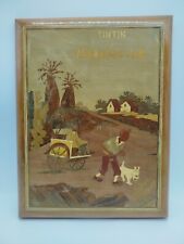 Marqueterie bois tintin d'occasion  Septèmes-les-Vallons