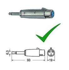 Adattatore jack audio usato  Viareggio