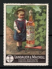 Reklamemarke cognac brennerei gebraucht kaufen  Berlin