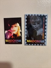 Usado, Par de ímãs de geladeira adesivos e doces Madonna Tour  comprar usado  Enviando para Brazil