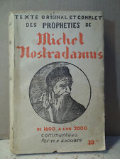 Michel nostradamus. texte d'occasion  Gap