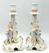 Pair antique porcelain for sale  LIGHTWATER