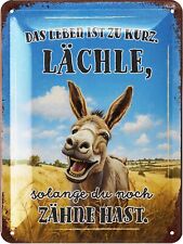 Retro blechschild vintage gebraucht kaufen  Berlin