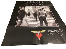 Original JON BON JOVI Hand Signed UK 2024 Forever Promotional 20x28” Poster comprar usado  Enviando para Brazil
