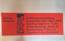 1967 siebdruck brücke gebraucht kaufen  München