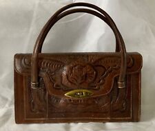 vintage hand tooled leather purse for sale  Coal Center