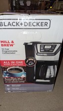 Cafeteira Black & Decker 12 xícaras programável gotejamento nova em folha Leia a descrição  comprar usado  Enviando para Brazil