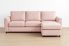 Reversible pink fabric for sale  RADSTOCK