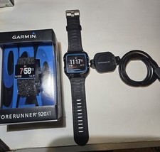 Relógio multiesportivo Garmin Forerunner 920XT preto/azul GPS / com carregador comprar usado  Enviando para Brazil
