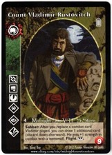 Contagem Vladimir Rustovitch Tzimisce V:TES VTES Vampire CCG comprar usado  Enviando para Brazil
