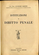 Istituzioni diritto penale usato  Italia