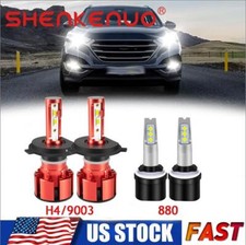 Kit de faróis de LED 880 faróis de neblina 4 lâmpadas 6000K para Hyundai Tucson 2010-2013 H4 comprar usado  Enviando para Brazil