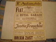 Rivista automobile 1909 usato  Modena