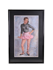 Antique ballerina pastel for sale  Ocala