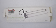 Usado, Lepotec LED sensor de movimento luz sob balcão iluminação pacote com 2 prata/branco comprar usado  Enviando para Brazil