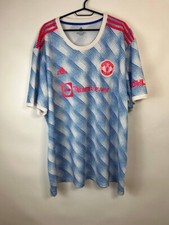 Usado, CAMISA MANCHESTER UNITED 2021 2022 AWAY ADIDAS TEAMVIEWER JERSEY tamanho 4XL GM4621 comprar usado  Enviando para Brazil